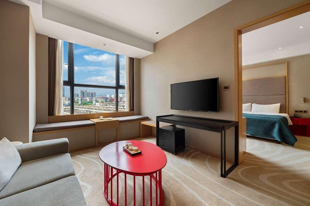 Ramada Encore Jintang Chengdú Habitación foto